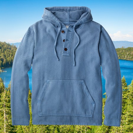 Throw on the Outerknown Blanket Hoodie when adventure calls