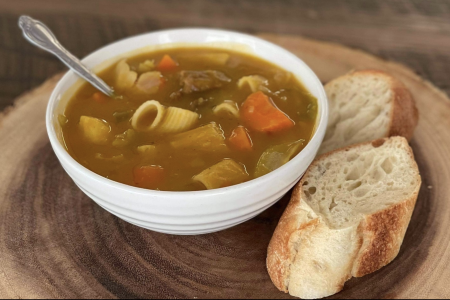 Chef Chris Viaud's Soup Joumou, a Haitian tradition