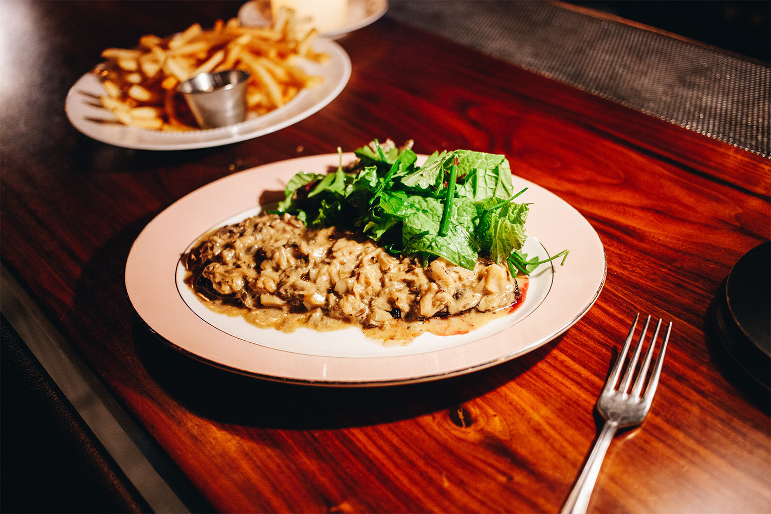 The Loyalist's Steak Diane.