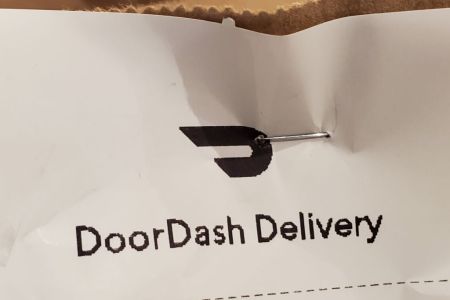 Delivery app reciept