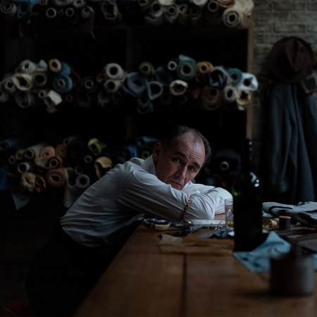 Mark Rylance stars as "Leonard" in director Graham Moore's THE OUTFIT, a Focus Features release