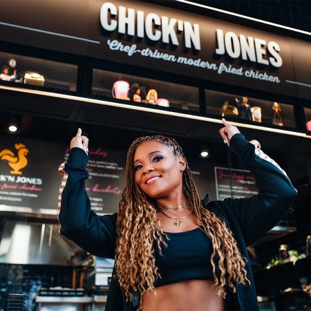 Amaris Jones at her new restaurant