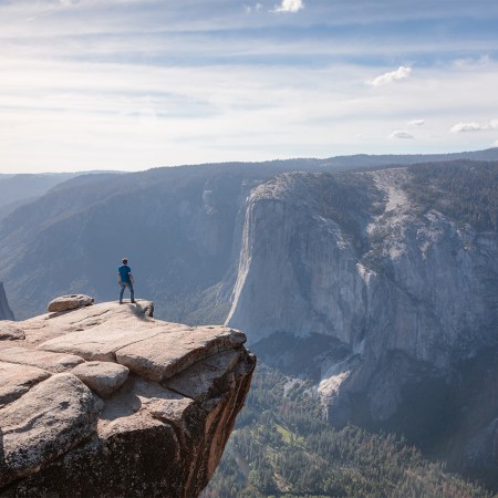 Man in Yosemite