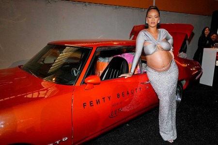 Rihanna celebrates the launch of Fenty Beauty at ULTA Beauty on March 12, 2022 in Los Angeles, California.