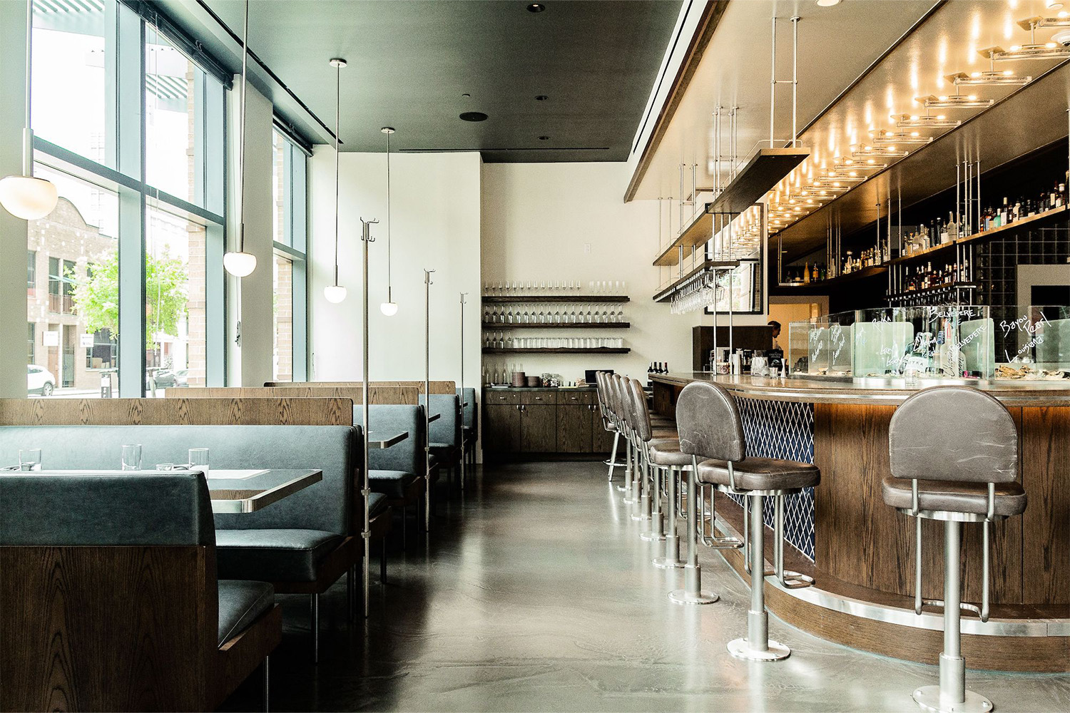 Interior of Diner Bar