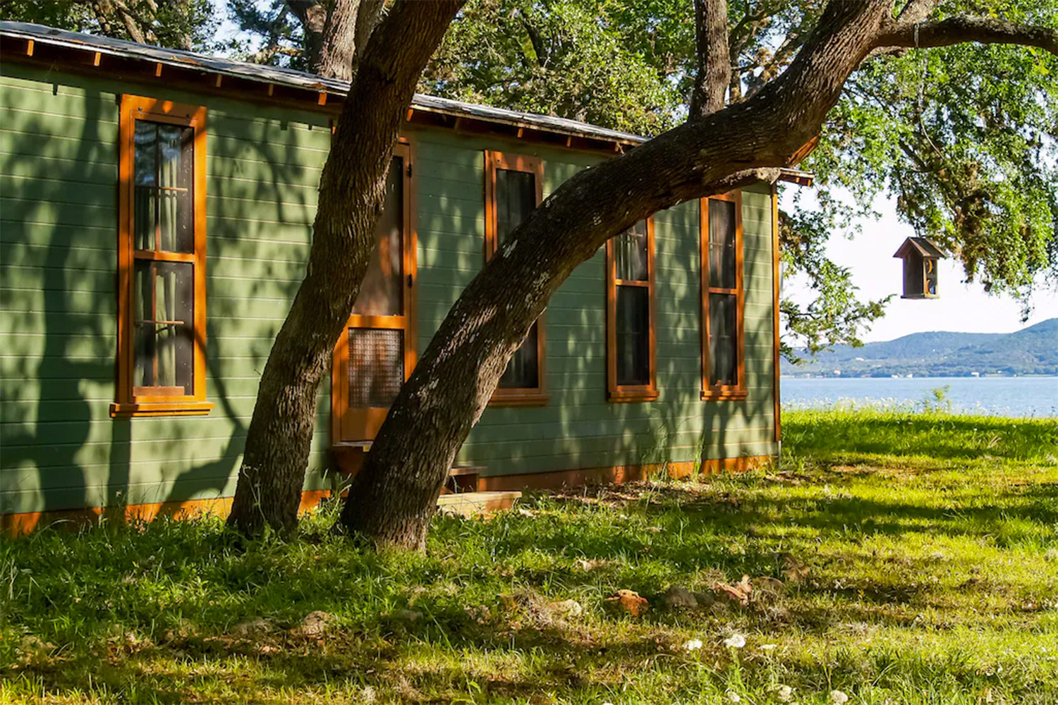 A cabin at Seahorse Cove