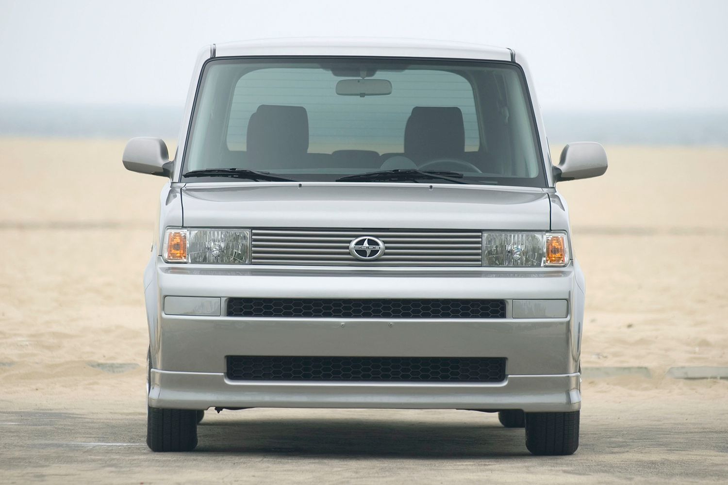 The 2006 Scion xB, a toaster-like vehicle that could be turned into the starting point for a compact truck to battle the Ford Maverick and Hyundai Santa Cruz in 2022