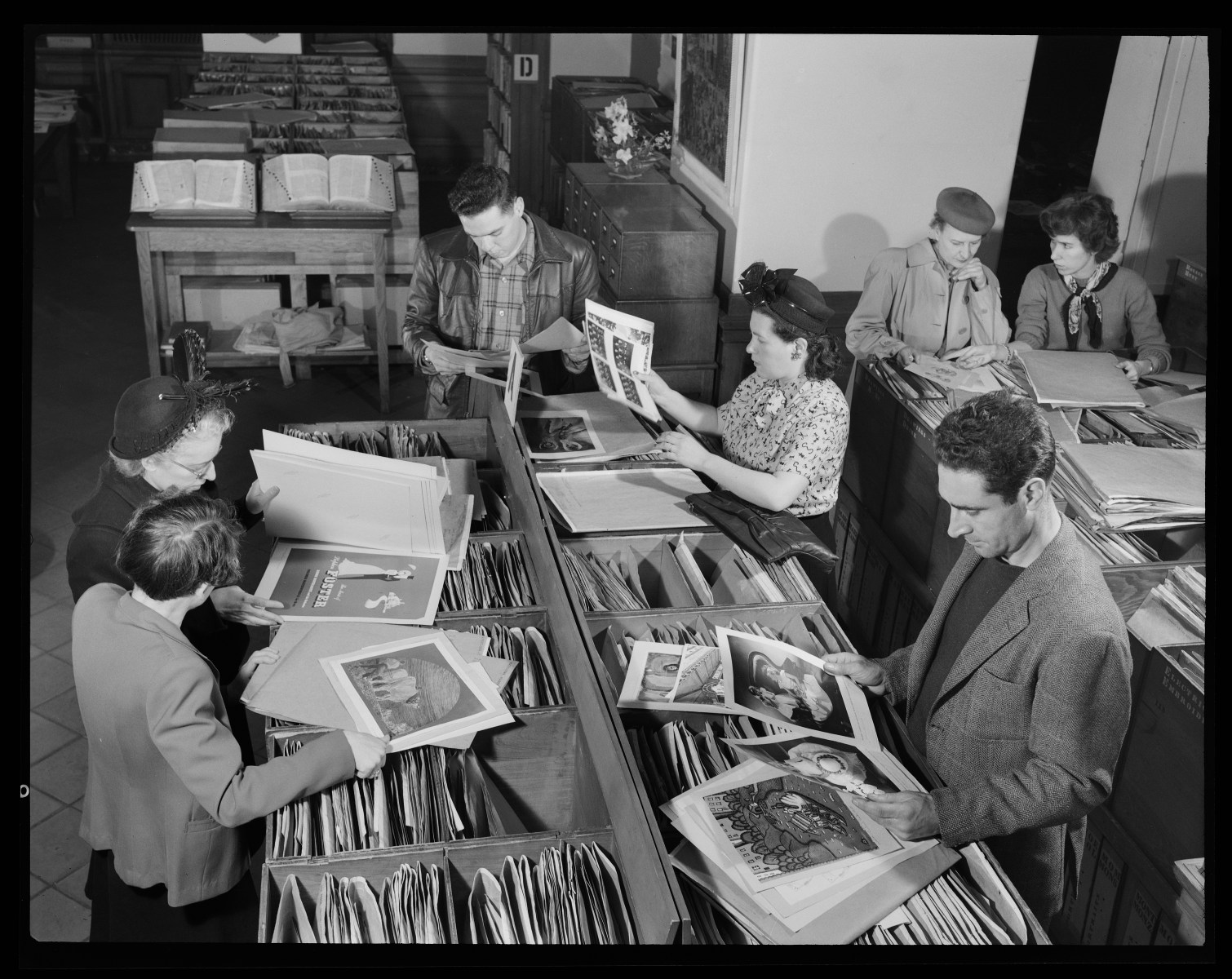 This is the picture collection at the central branch of the library in Midtown. The picture collection was just one of these weird treasures within the public library. In an era before Google images or Instagram or anything like that, the library had boxes and boxes of physical pictures you could check out if there was something you needed to see. This was a very important resource used by art directors and artists. Andy Warhol was a big aficionado of the picture collection.