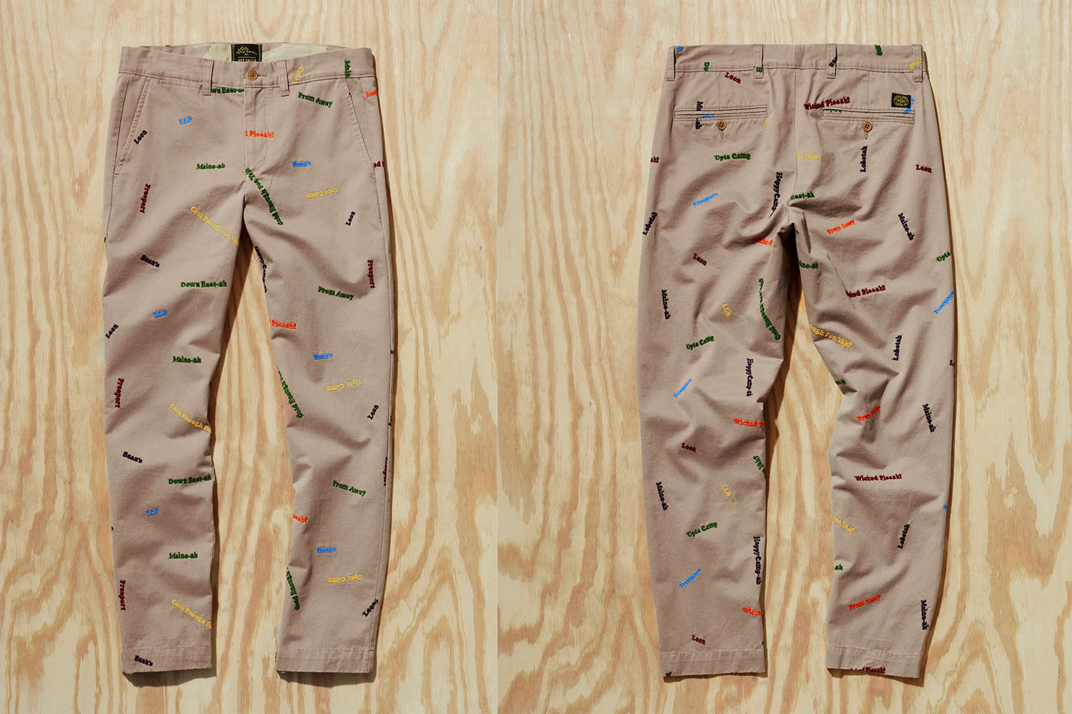 Todd Snyder x L.L. Bean Embroidered Pants