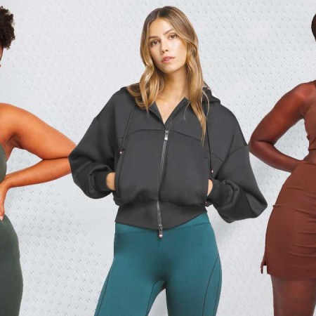 A sampling of the best women's activewear brands, including Wolven, Wilson and Girlfriend Collective.