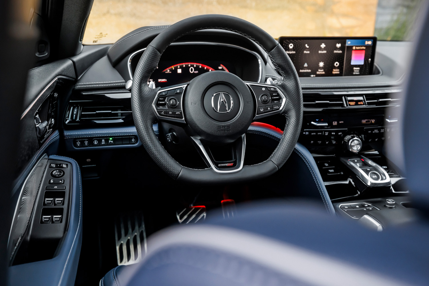 Interior of the Acura MDX Type S