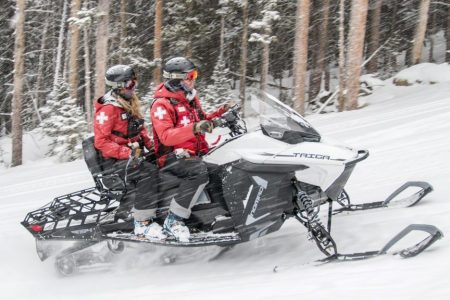 Electric snowmobile