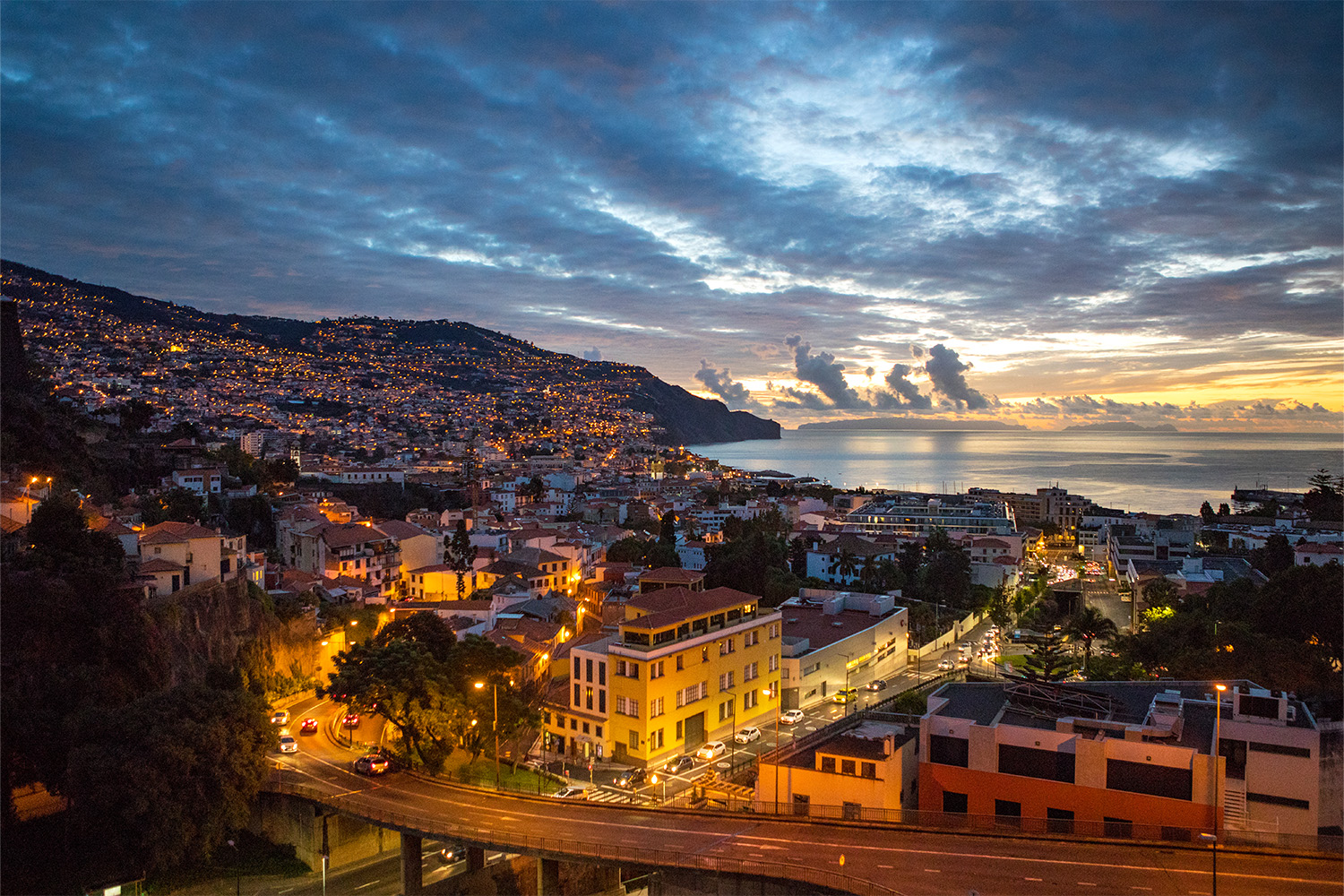 Madeira at night