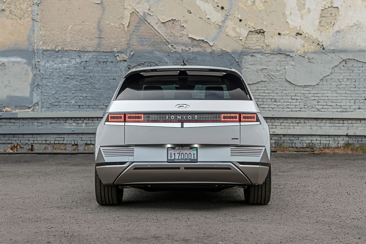 Back of the Hyundai Ioniq 5