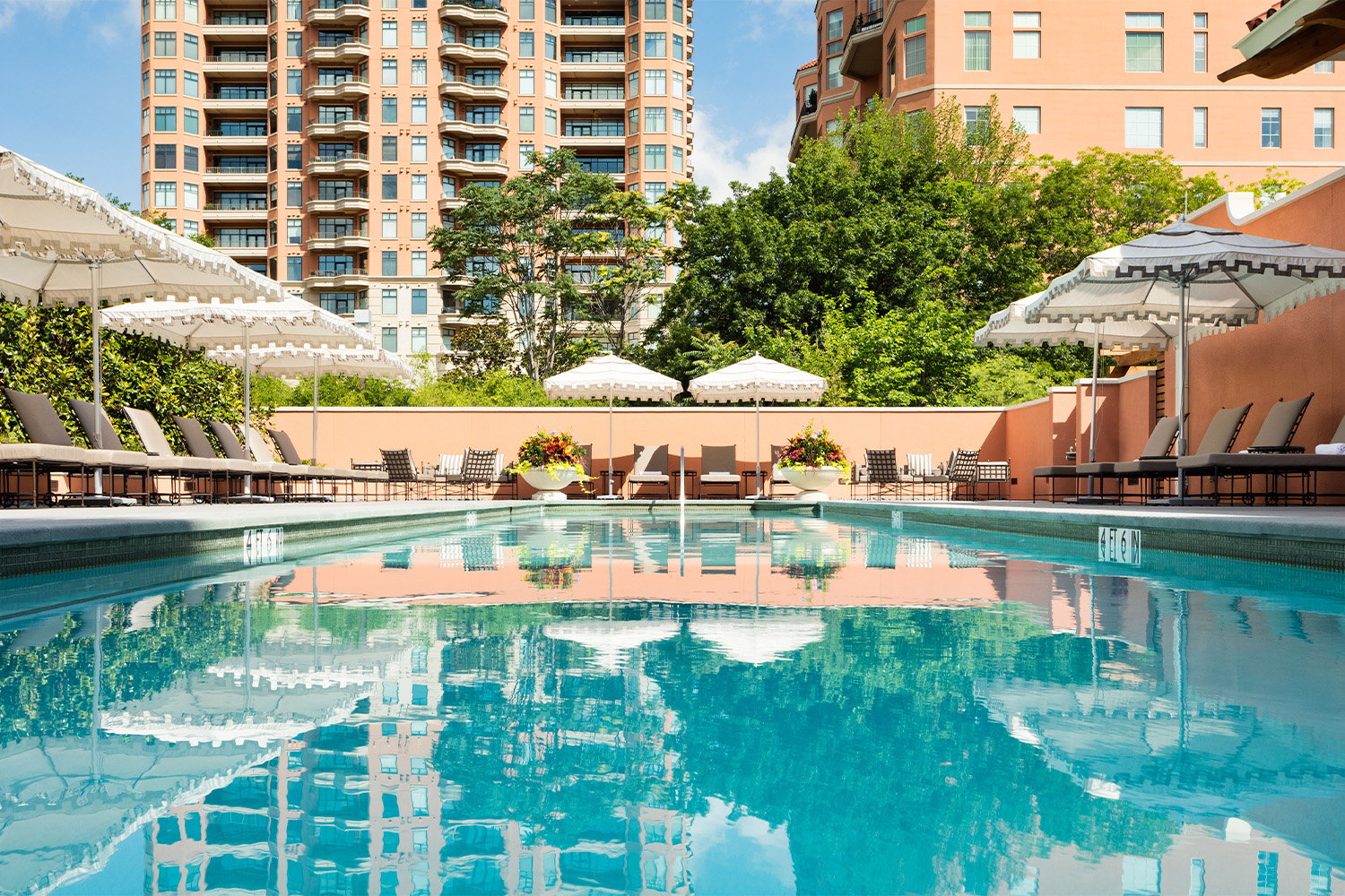 Pool at Rosewood Mansion