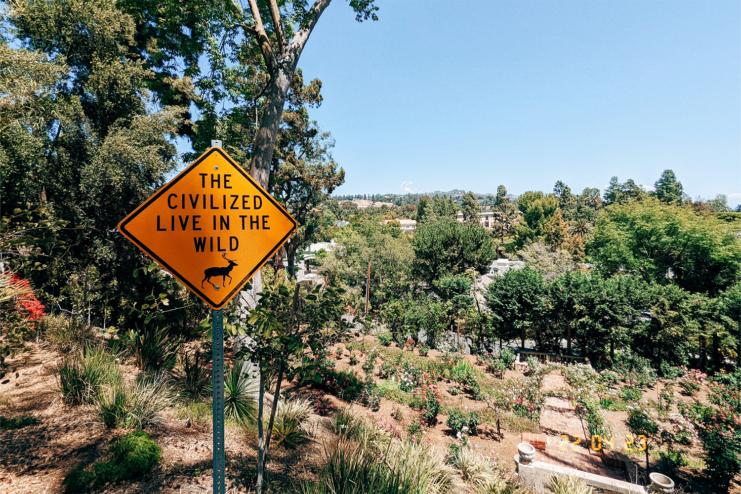 A Public Display of Awareness sign