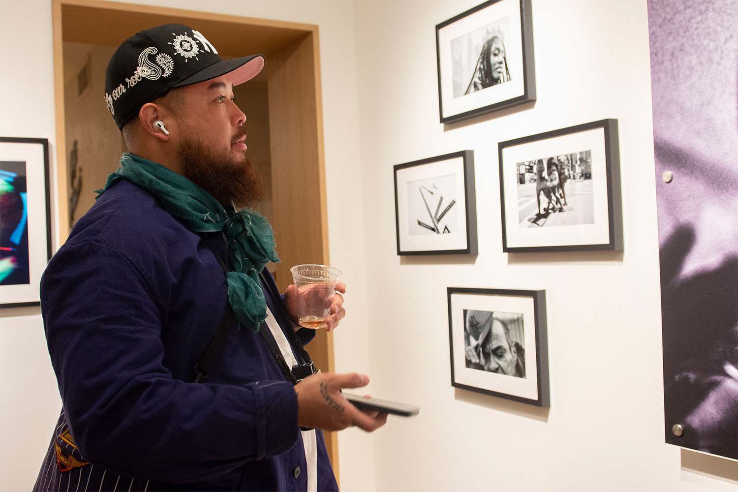 Visitor at Galerie Kitsuné