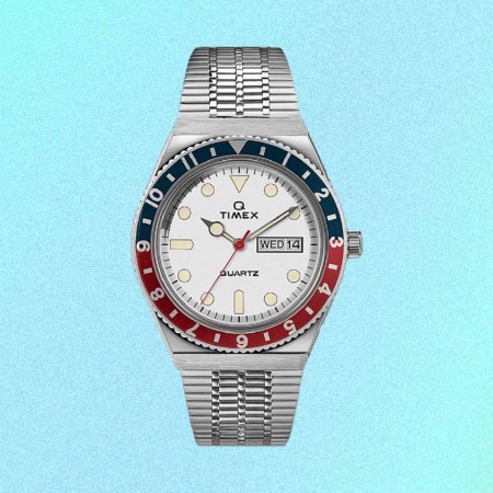 Q Timex Reissue 38mm Stainless Steel Bracelet Watch