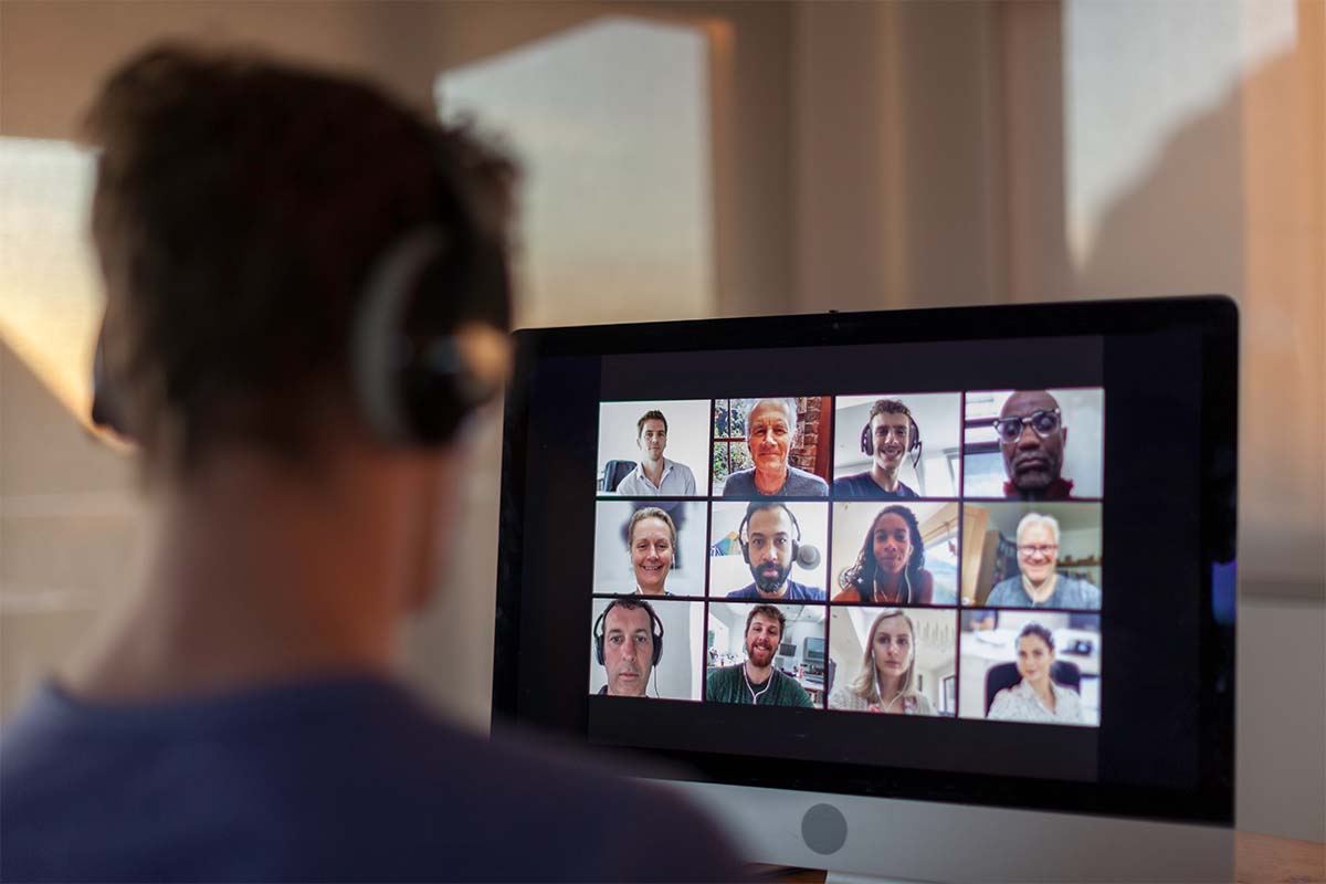 Video call from home during lockdown