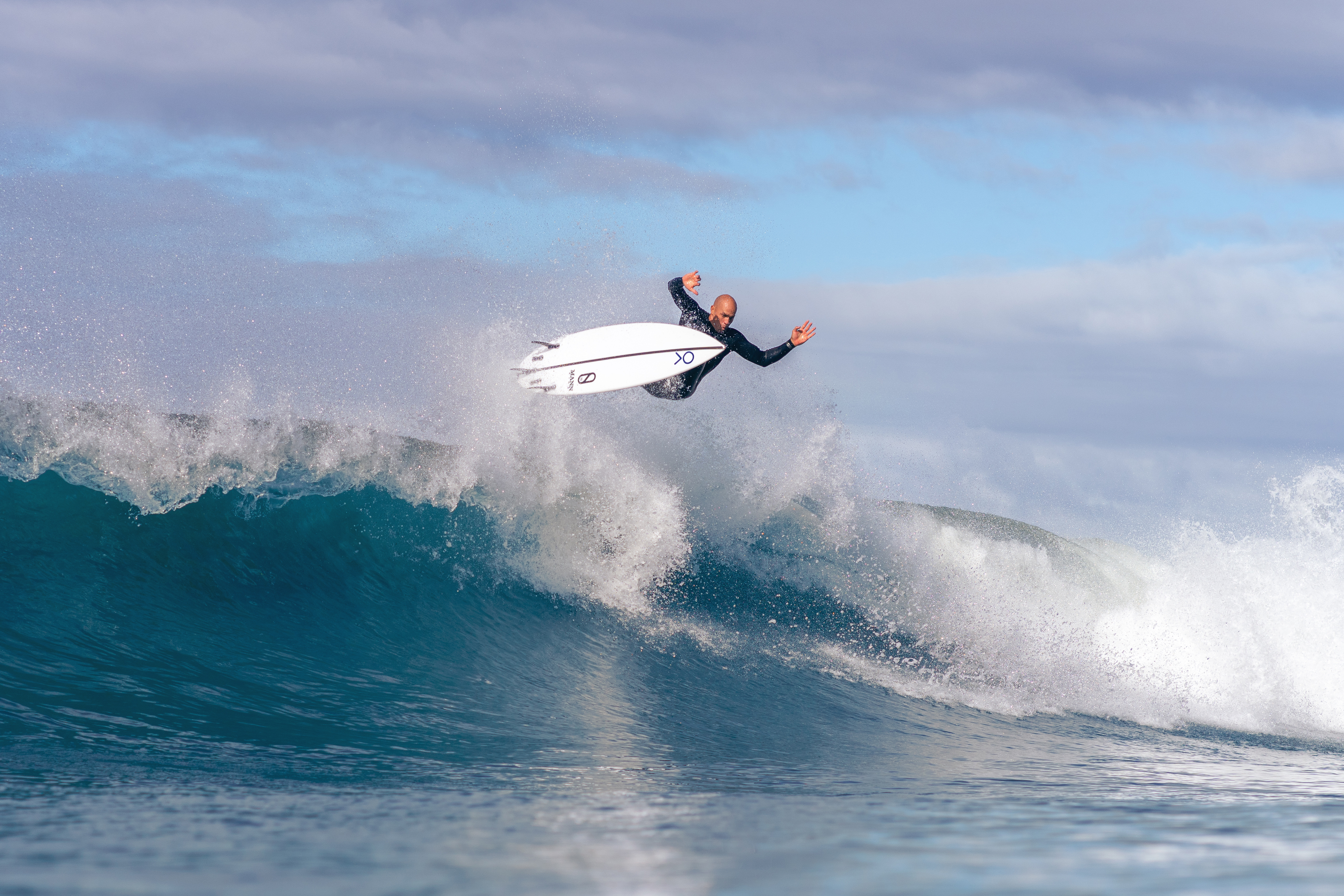 Kelly Slater still going big at 50