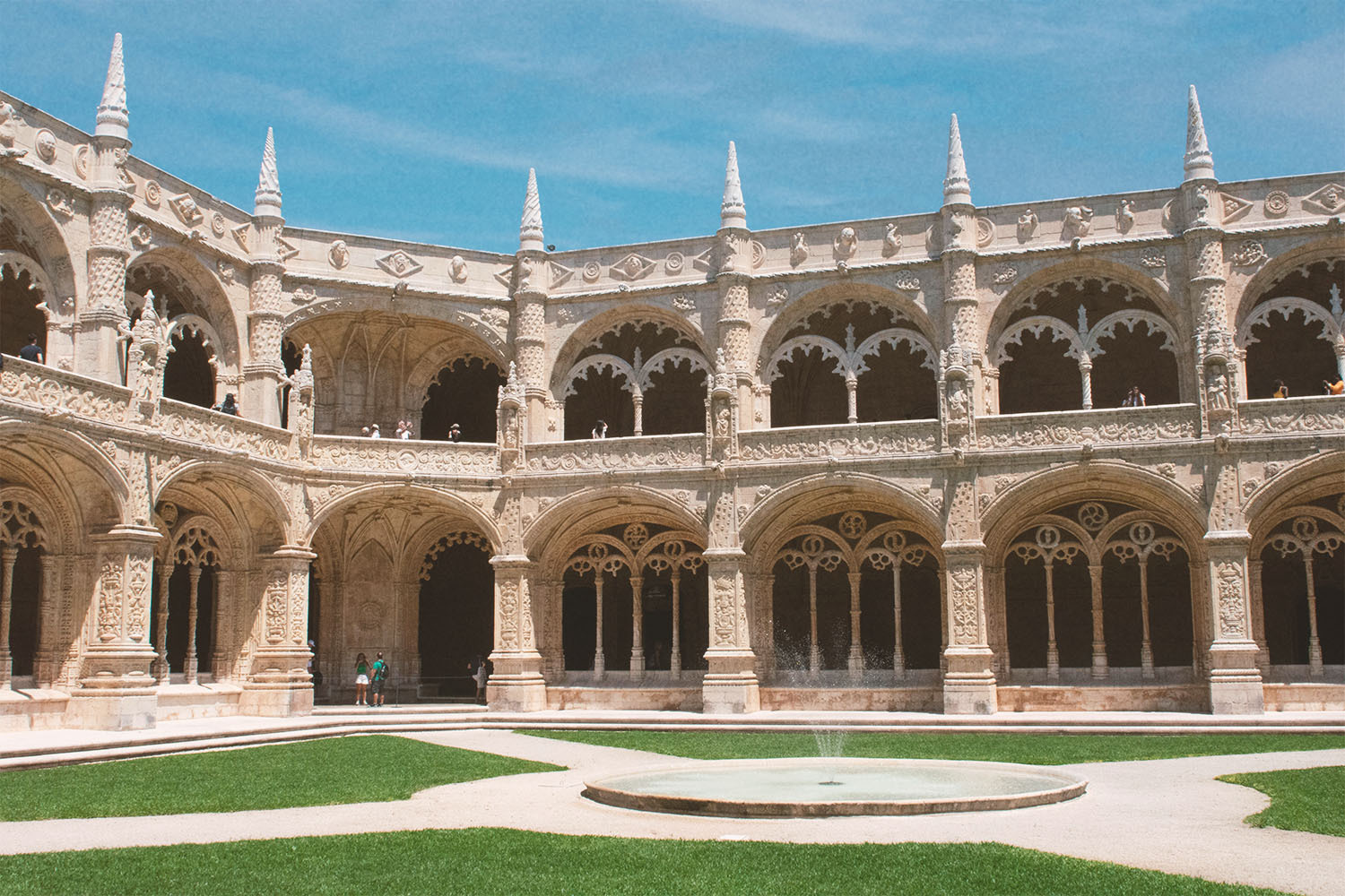 Mosteiro dos Jeronimos Monastery Interior View