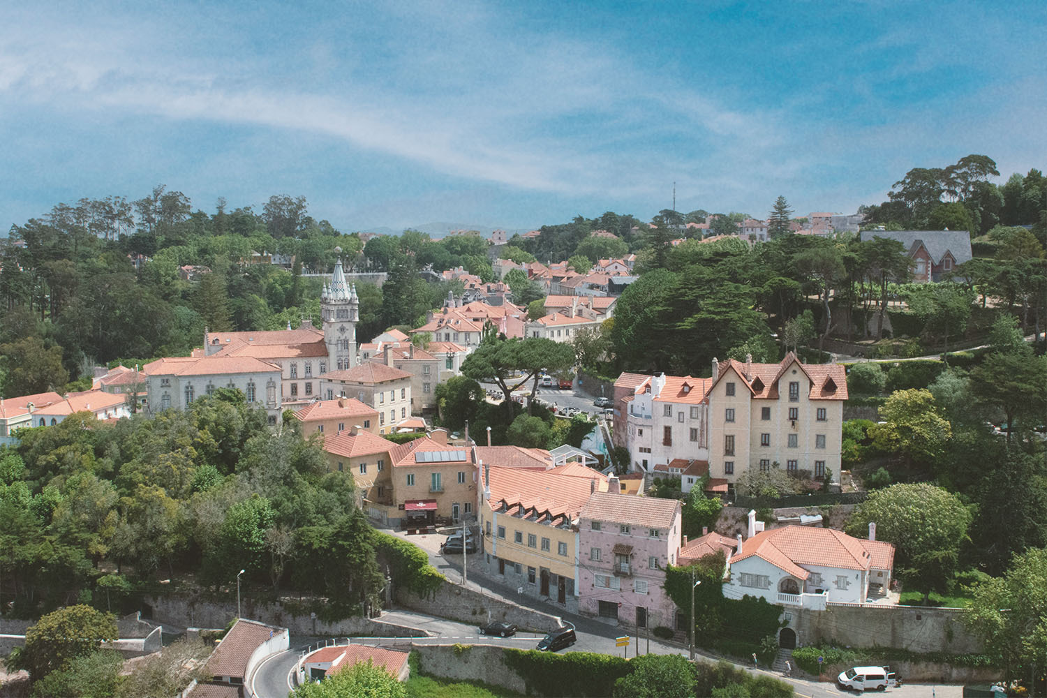 View from National Palace of Sintra