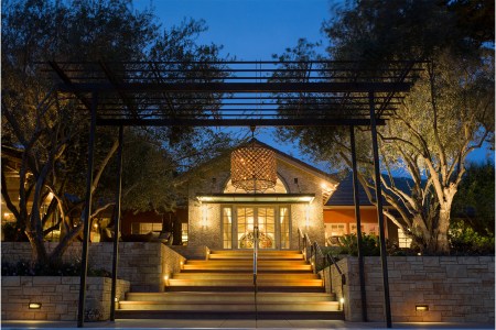 Exterior Entrance of Bernardus Lodge