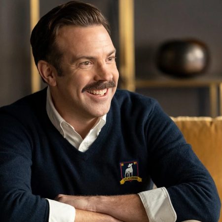 Jason Sudeikis in "Ted Lasso," Apple TV+'s hit sitcom. According to one writer, the show is being written to end after season 3. Here's why that's a good thing.