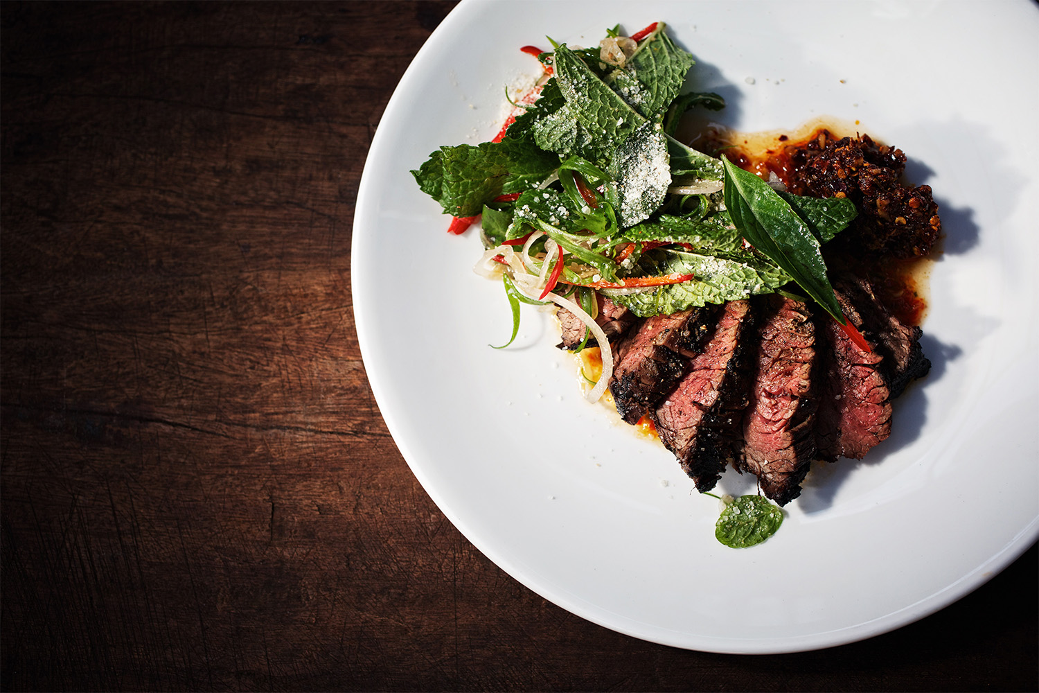 Sway’s “Tiger Cry” Hanger Steak