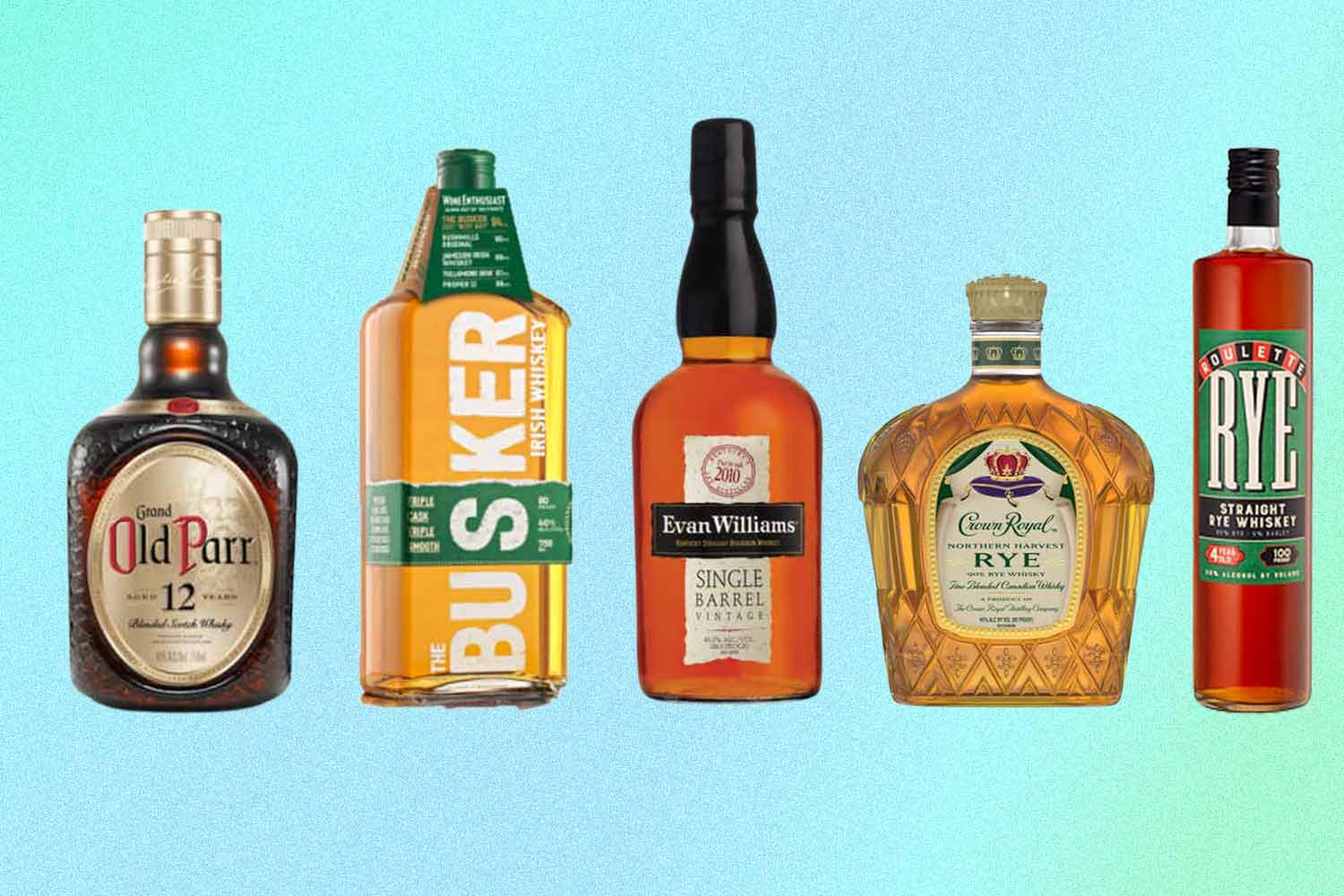 5 bottles of whisk(e)y that scored as "Great Values" during the 2022 Ultimate Spirits Challenge