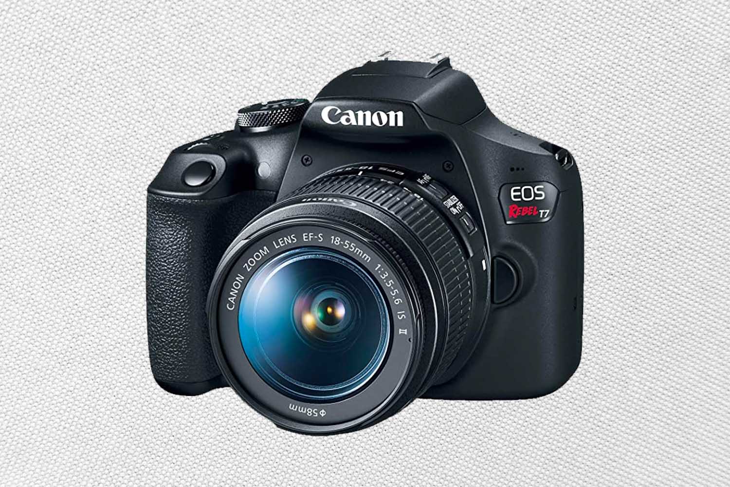 Canon EOS Rebel T7 DSLR Camera with 18-55mm Lens