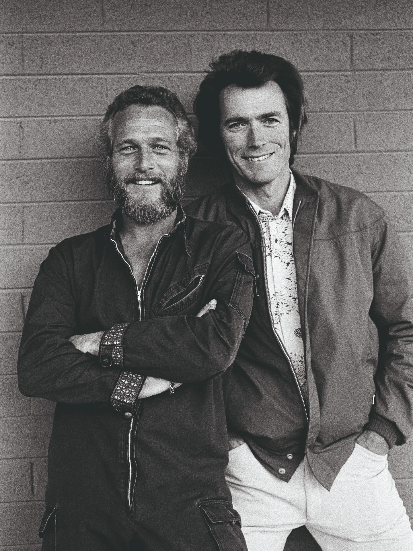 Paul Newman and Clint Eastwood