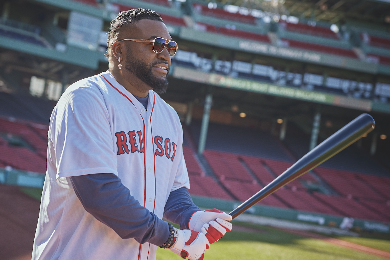 David Ortiz still calls Fenway Park home.