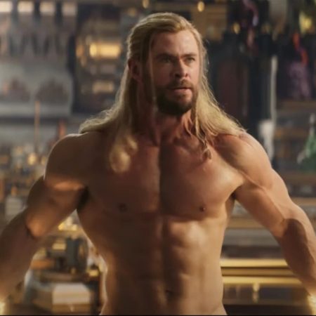 Chris Hemsworth in "Thor: Love and Thunder"