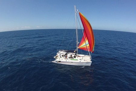 Steve Butz's Catamaran