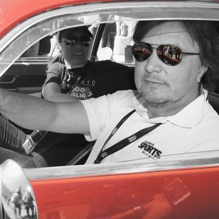 Andrea Zagato attends the 2012 Mille Miglia on May 17, 2012 in Brescia, Italy.