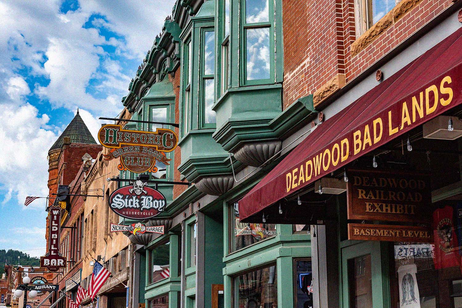 Historic buildings in Deadwood