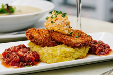 82 Queen's lowcountry-style fried green tomatoes