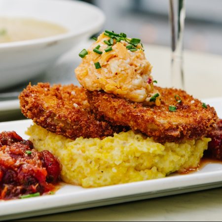 82 Queen's lowcountry-style fried green tomatoes