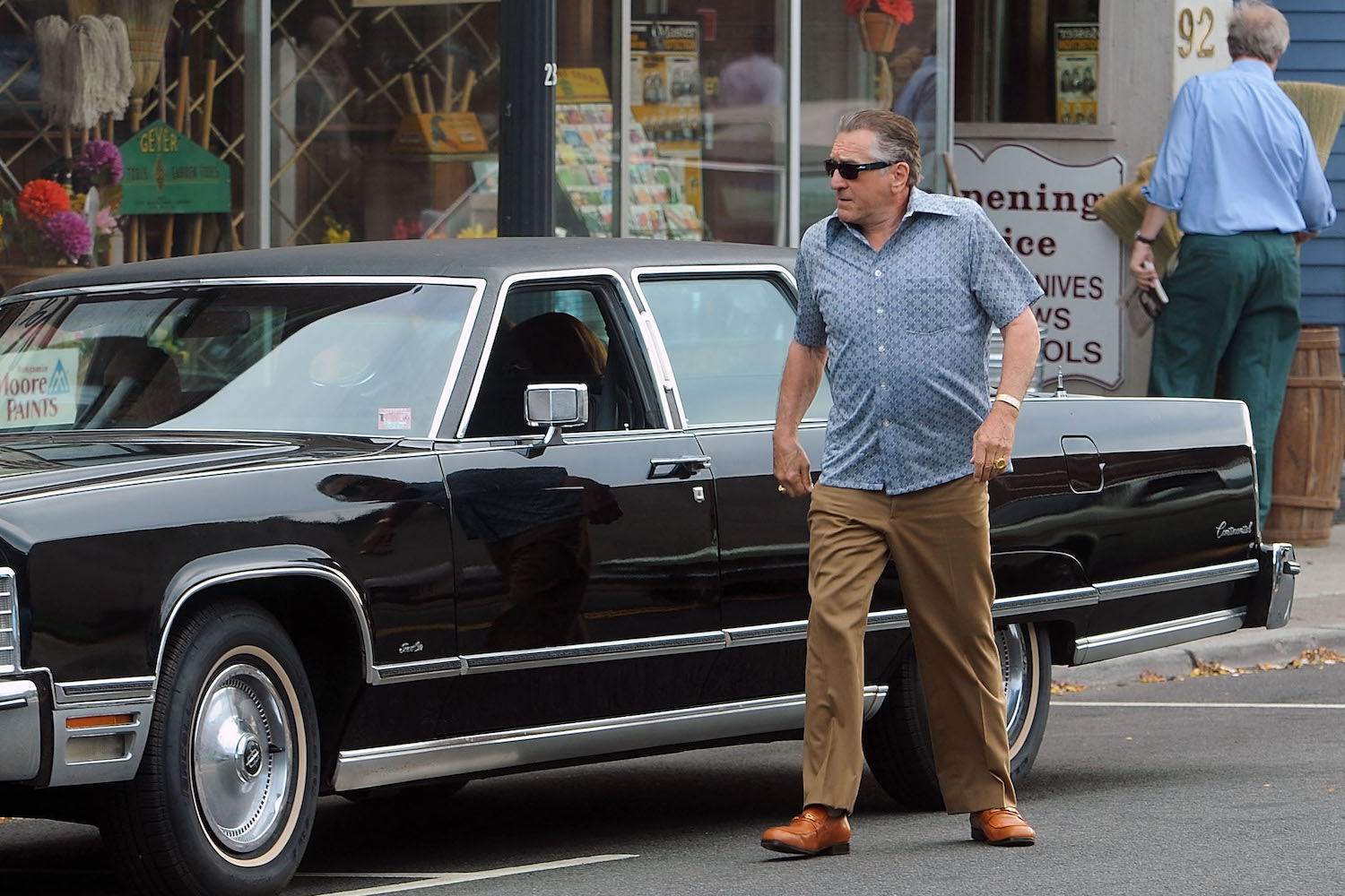 A movie still from The Irishman