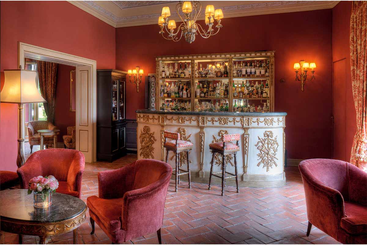 The Medicean Bar at Villa La Massa