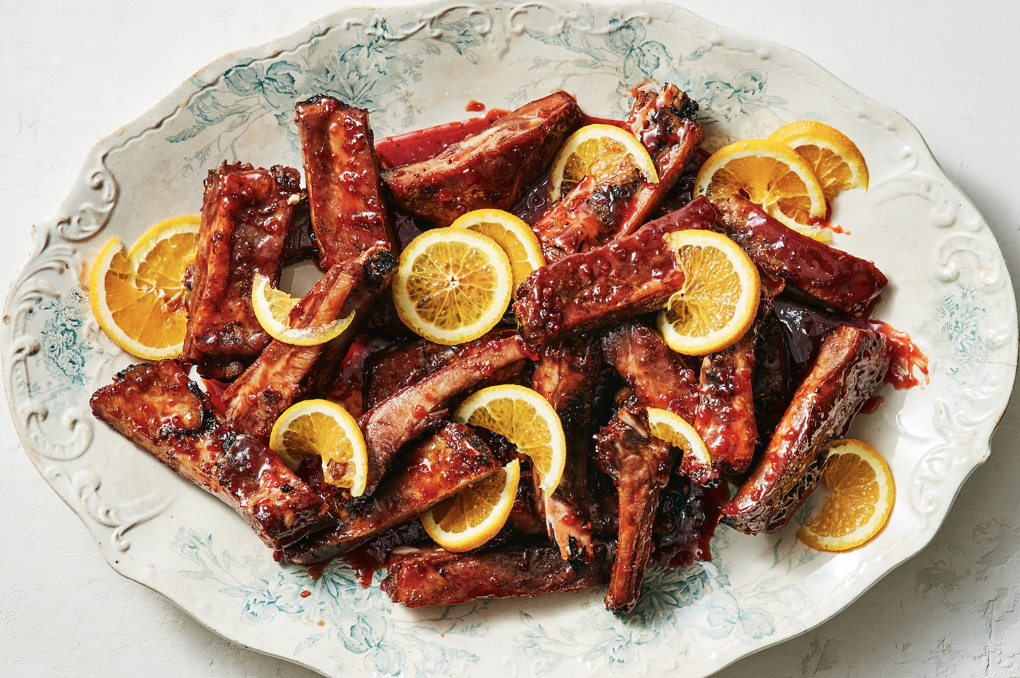 Don Angie's Campari and Orange Sticky Ribs