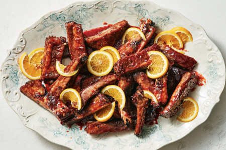 Don Angie's Campari and Orange Sticky Ribs