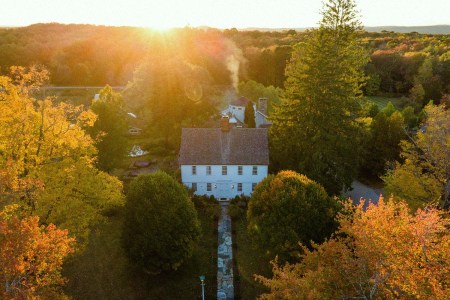 The original estate home