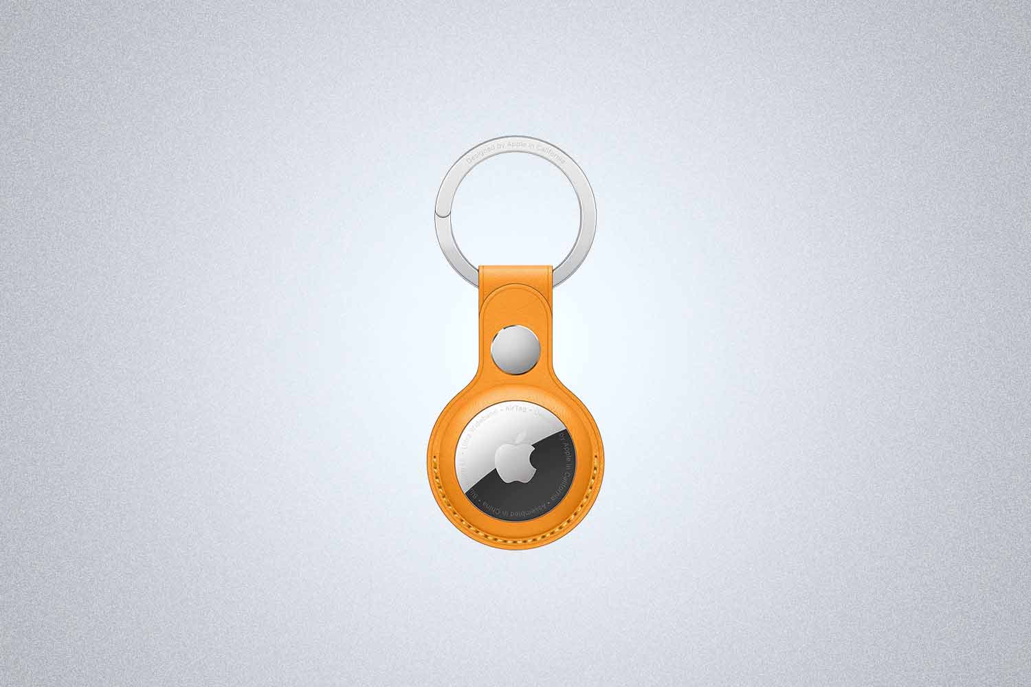 Apple AirTag Leather Key Ring