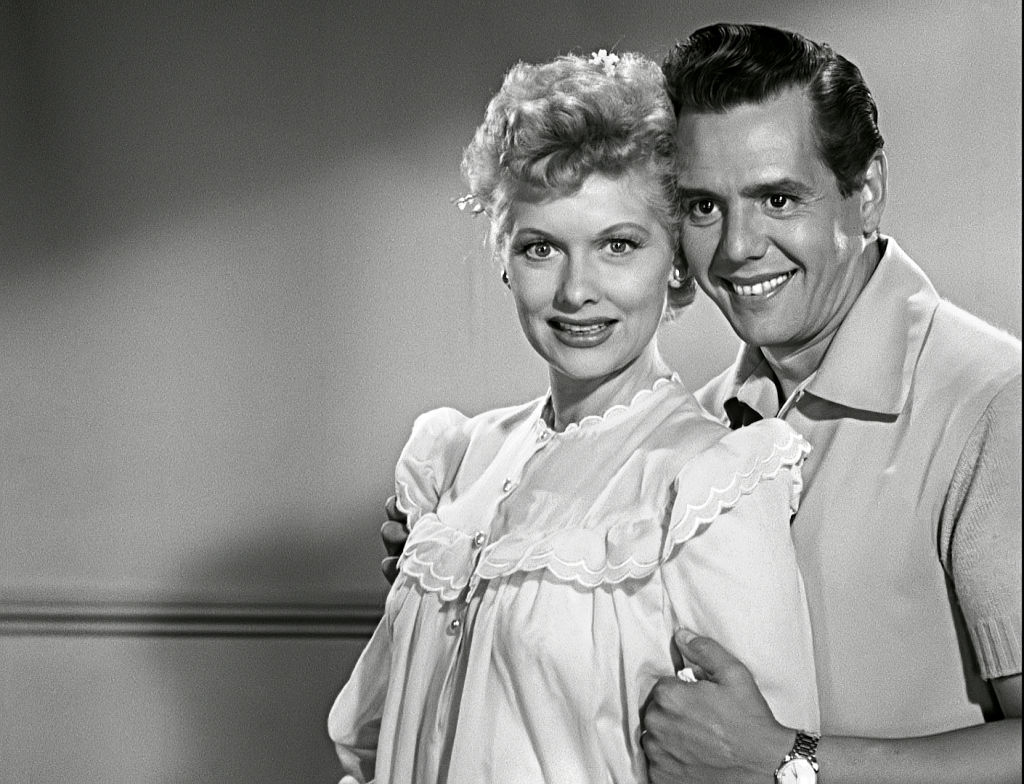 Lucille Ball and Desi Arnaz