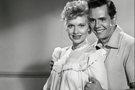 Lucille Ball and Desi Arnaz