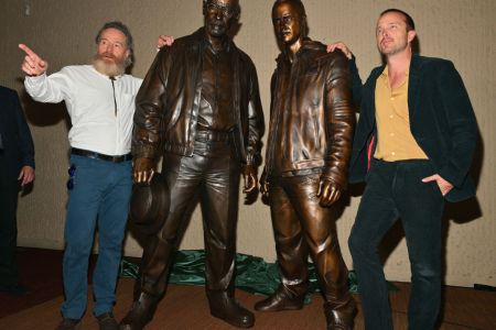 "Breaking Bad" statues