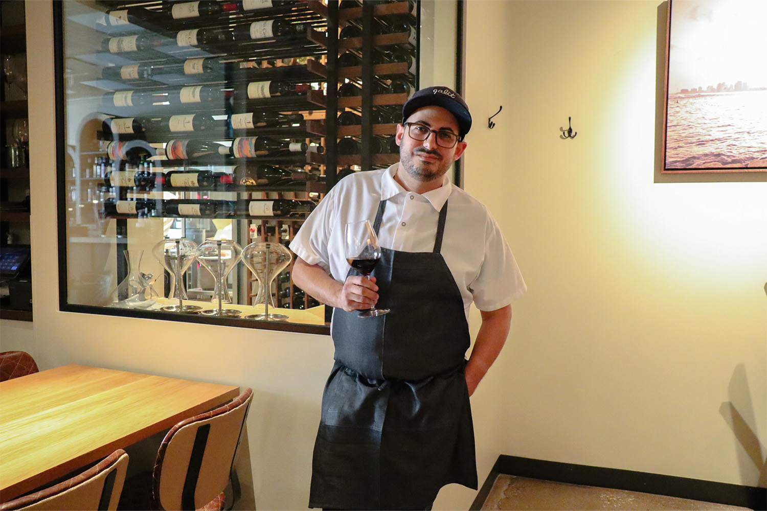 Galit Wine Cellar and Chef Zach