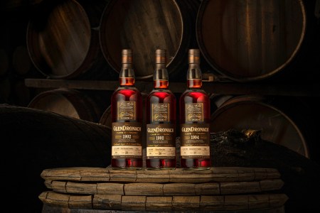 Three bottle from the GlenDronach Cask Bottling Batch 19